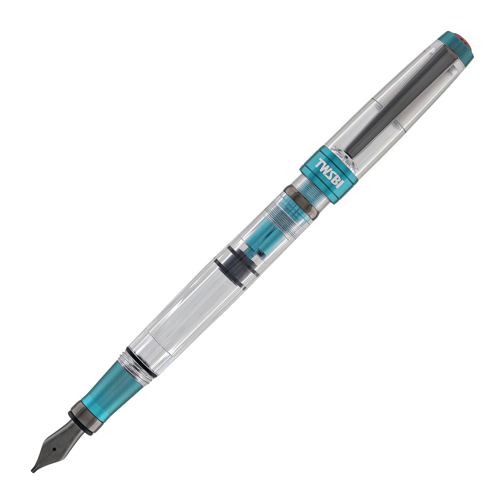 TWSBI Diamond 580ALR Fountain Pen in Caribbean with Onyx Fountain Pen