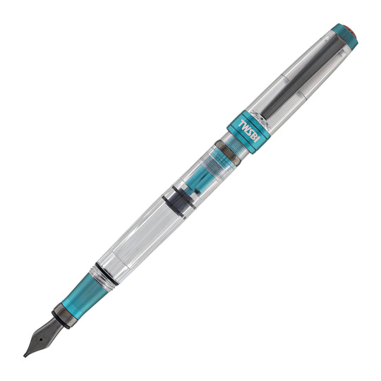 TWSBI Diamond 580ALR Fountain Pen in Caribbean with Onyx