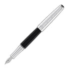 Caran d'Ache Leman Fountain Pen in Damier Gift Set with Leather Case - Special Edition
