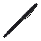 Cross Foundry Fountain Pen in Matte Black Lacquer with PVD Black Appointments - Medium Nib