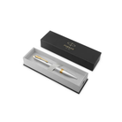 Parker Meridian Ballpoint Pen in Chrome with Gold Trim