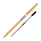 Cross Classic Century Polished 23K Gold-Plated Engraved Diamond Pattern Ballpoint Pen