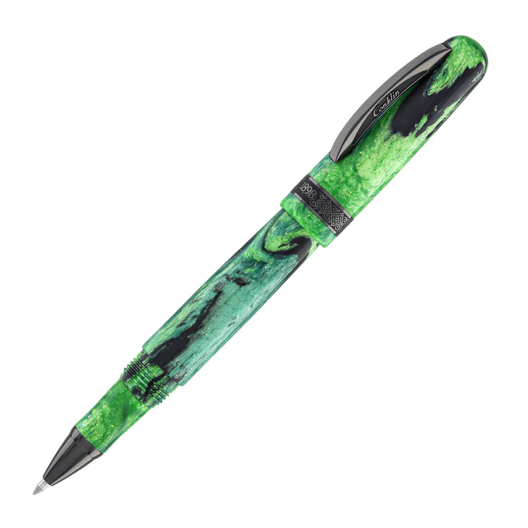 Conklin 1898 Rollerball Pen in Clover Valley with Gunmetal Trim - Limited Edition