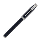 Parker IM Fountain Pen in Blue with Chrome Trim - Medium Point