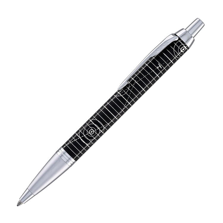 Parker IM Premium Ballpoint Pen in Legacy of Flight with Chrome Trim