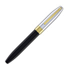 Sheaffer Legacy Fountain Pen in Black Lacquer with Chrome Cap 14kt Gold PVD