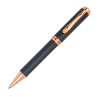 Monteverde Innova Ballpoint Pen in Matte Carbon with Rosegold Trim