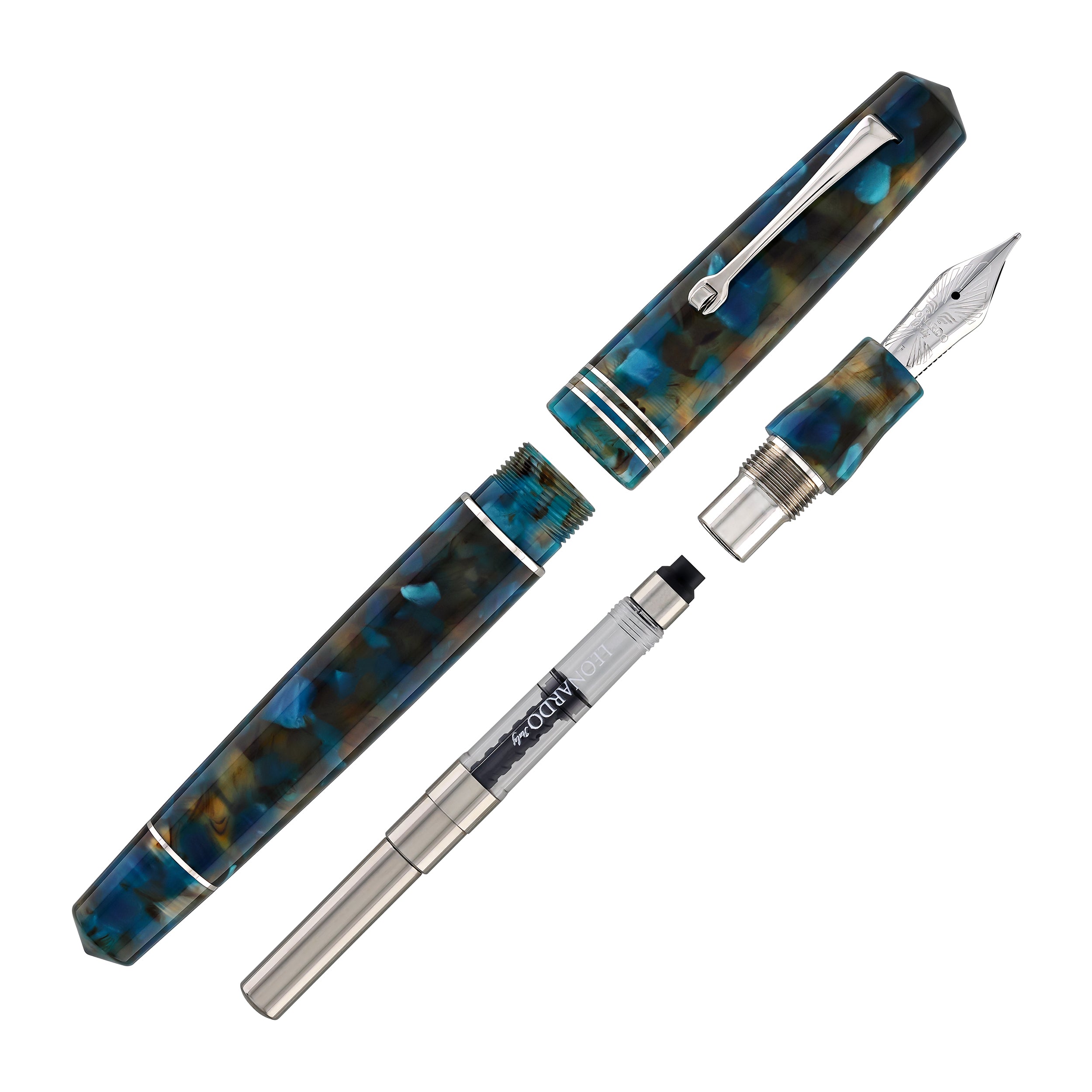 Leonardo Momento Zero Fountain Pen in Pausilya - Goldspot Pens