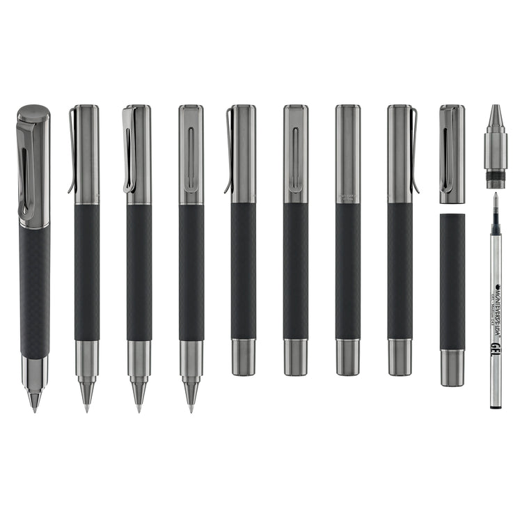 Monteverde USA Ritma Rollerball Pen in Matte Carbon