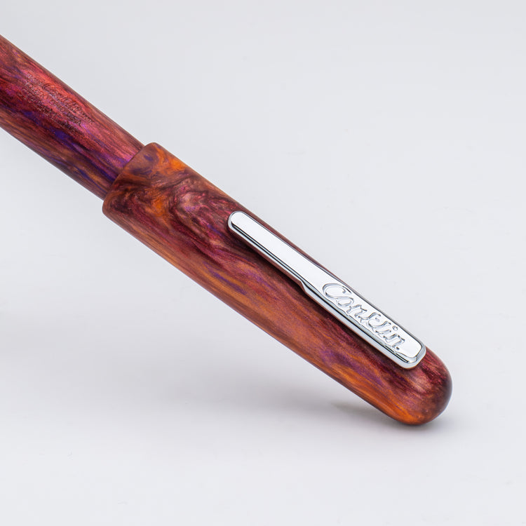 Conklin Streamline Fountain Pen in Matte Sunset Medley with Chrome Trim - Limited Edition