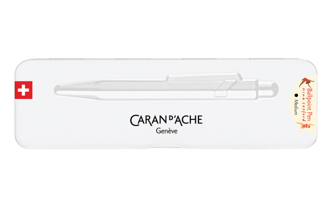 Caran d'Ache 849 Nina Cosford Ballpoint Pen in Light Cream