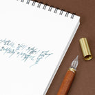 Wearingeul Modular Glass Pen in Transparent Glass Nib with Rosewood Handle