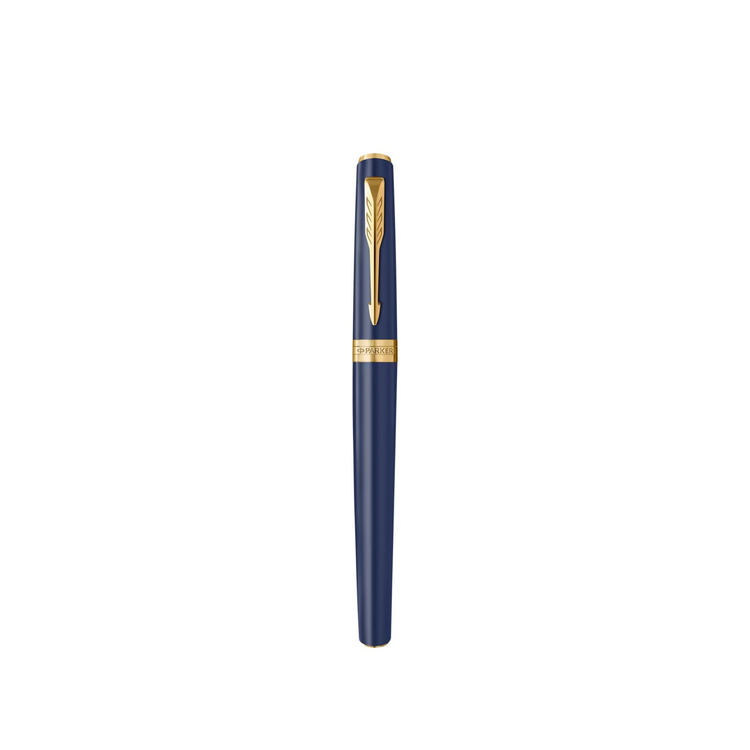 Parker Meridian Fountain Pen in Blue with Gold Trim