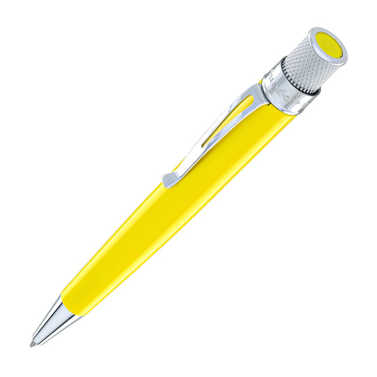 Retro 51 Tornado Colorwave Rollerball Pen in Hello Yellow