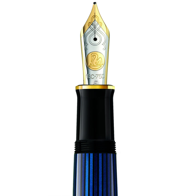 Pelikan Souverän M1000 Fountain Pen in Black - Blue