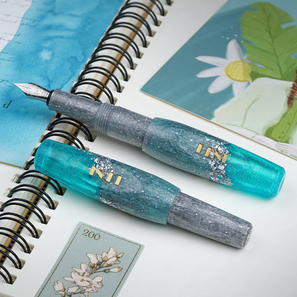 Benu Pixie Collection Fountain Pen in Aqua Glow Fountain Pen