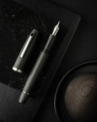 Scribo Flow Fountain Pen in Dimensione with Platinum Trim
