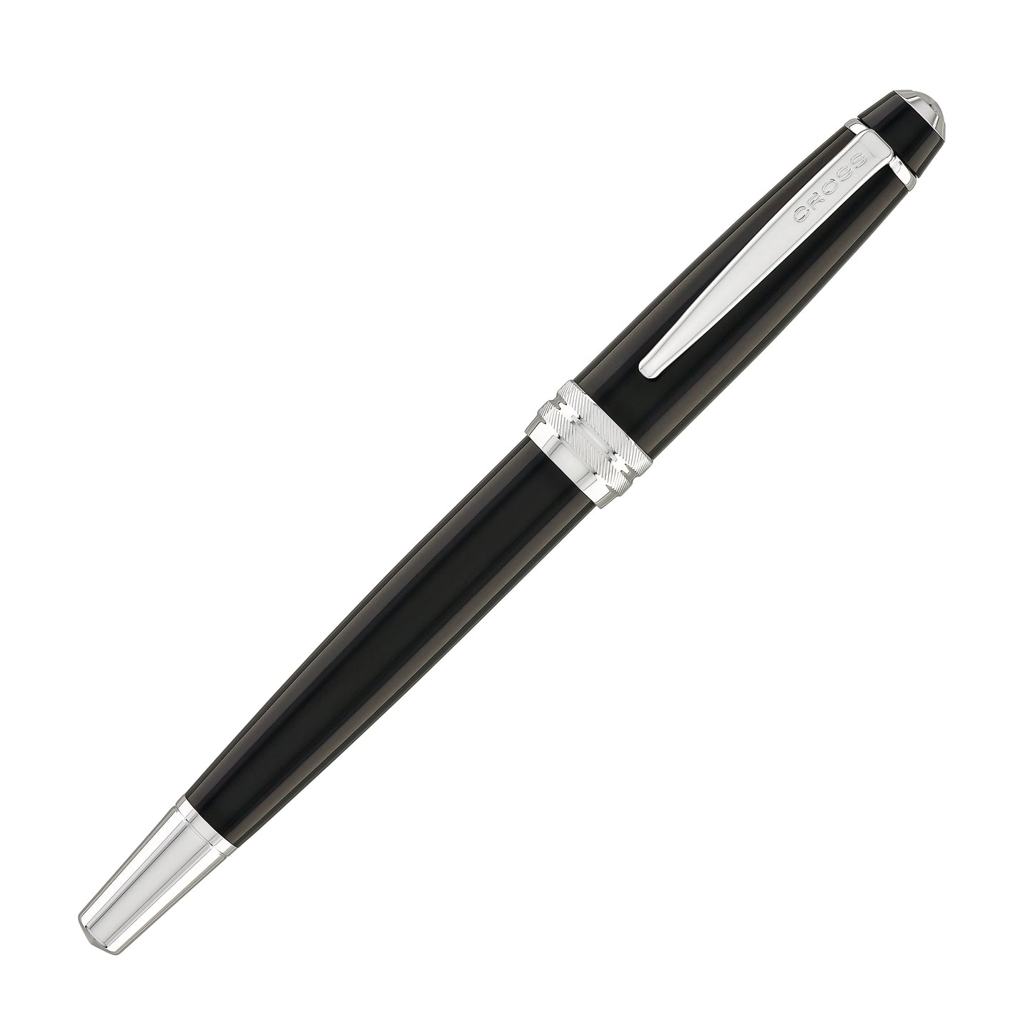 Cross Bailey Fountain Pen in Black Lacquer - Medium Point