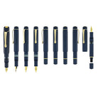 Kaweco Piston Sport AL Fountain Pen in Solo Navy/Gold
