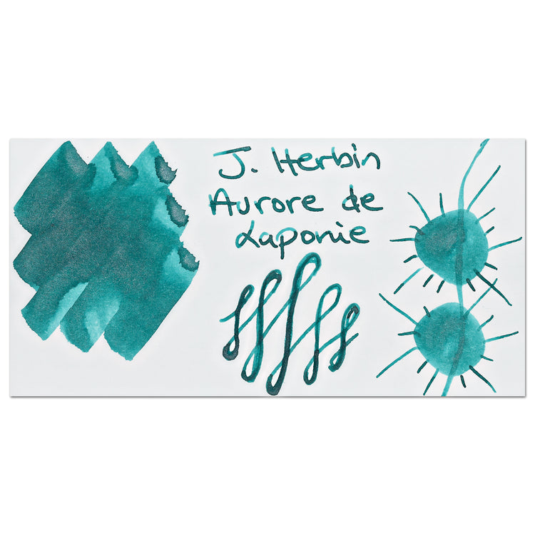 J. Herbin 1798 Bottled Fountain Pen Ink in Aurore de Laponie - 50 mL