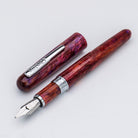 Conklin Streamline Fountain Pen in Glossy Sunset Medley with Chrome Trim - Limited Edition