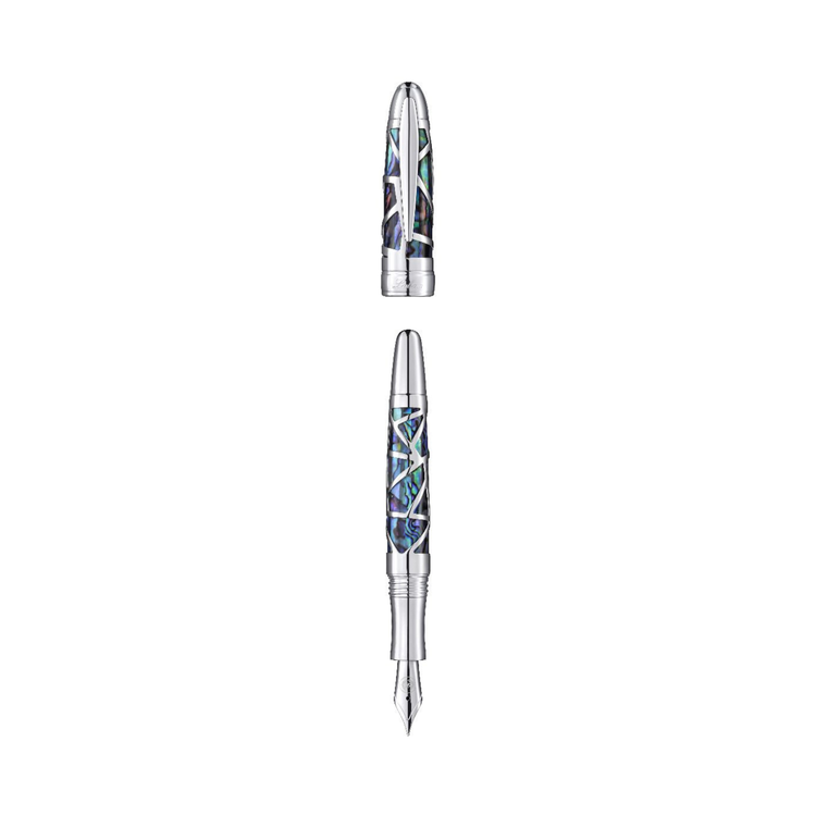 Laban Abalone Skeleton Fountain Pen in Oceana