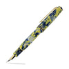 Laban Grecian Fountain Pen in Blue and Yellow Marbled Fountain Pen