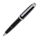 Cross Lume Rollerball Pen in Obsidian Black with Polished Chrome Appointments