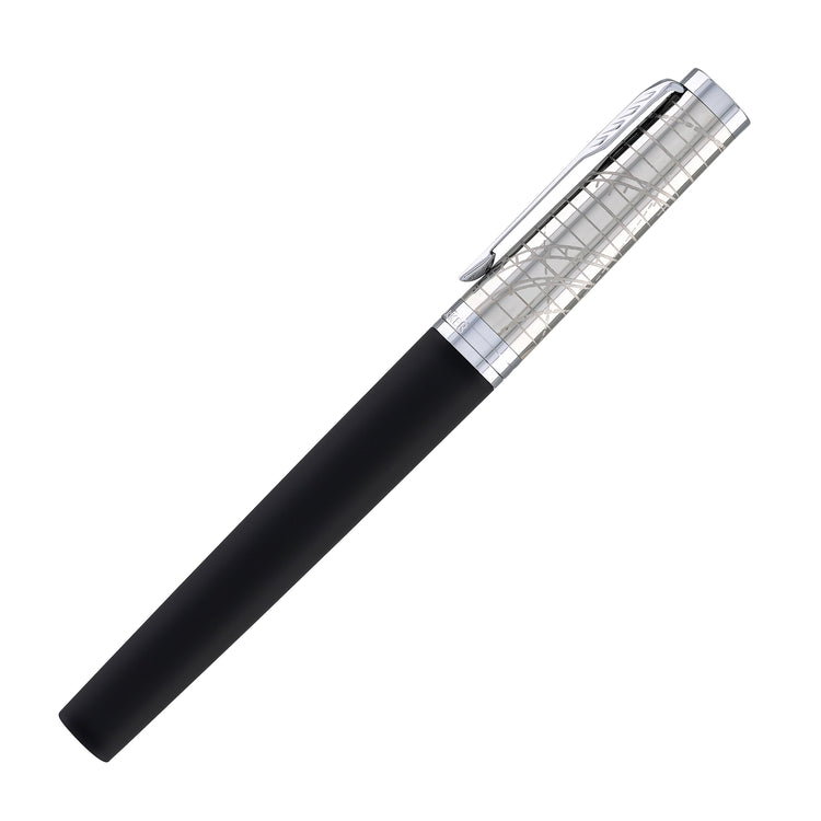 Parker Ingenuity Fountain Pen in Legacy of Flight with Chrome - Fine Point