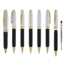 Sheaffer Legacy Ballpoint Pen in Black Lacquer with Chrome Cap 14kt Gold PVD