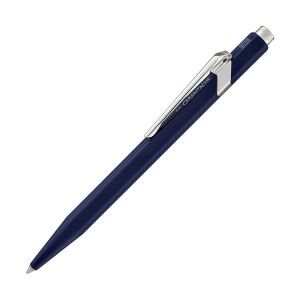 Caran d’Ache 849 Metal Collection Ballpoint Pen in Sapphire Blue Ballpoint Pens