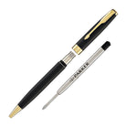Parker Sonnet Retractable Ballpoint Pen in Matte Lacquered Black with Gold Trim