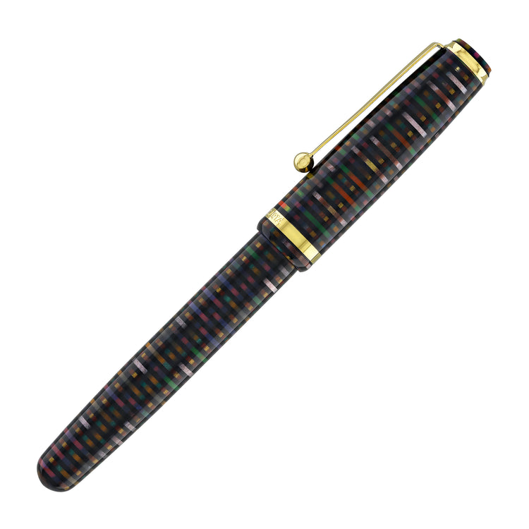 Magna Carta MAG 650 Fountain Pen in Cosmic Pixel - 14kt Gold Flex Nib