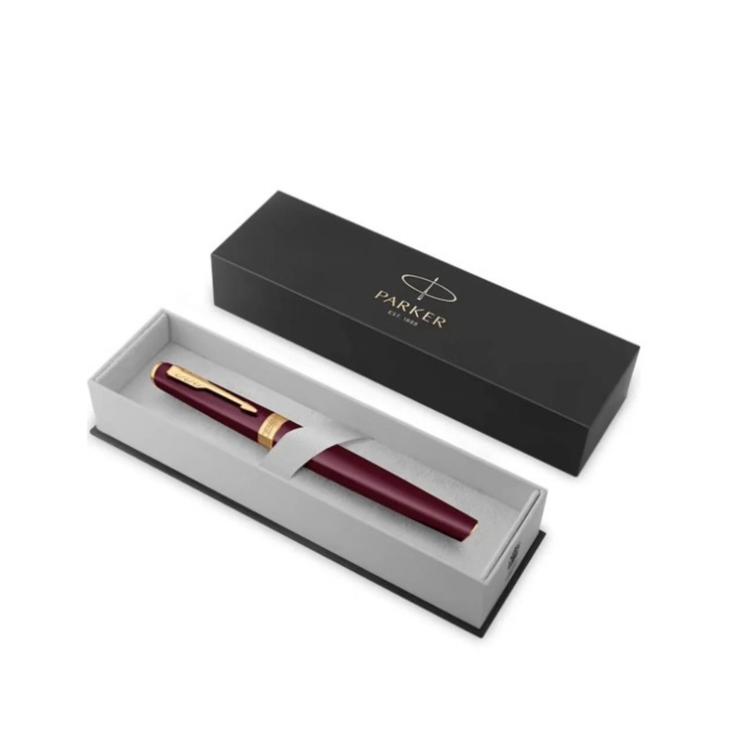 Parker Meridian Fountain Pen in Red with Gold Trim - Fine