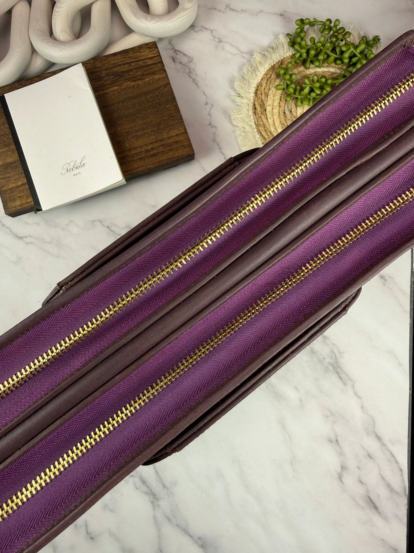 Girologio 96 Zippered Pen Case in Sugar Plum