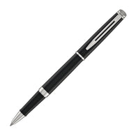 Waterman Hemisphere Rollerball Pen in Black with Chrome Trim