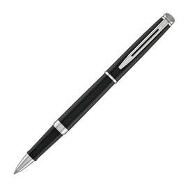 Waterman Hemisphere Rollerball Pen in Black with Chrome Trim