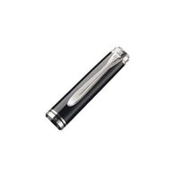Pelikan M805 Fountain / Rollerball Pen Cap - Black and Silver Trim