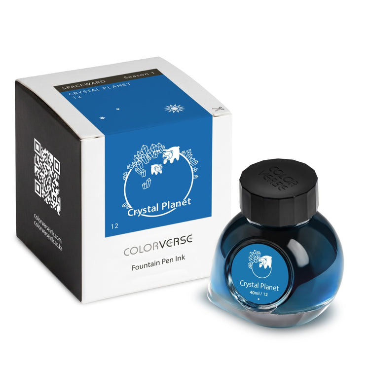 Colorverse Spaceward Bottled Ink in Crystal Planet - 40 mL