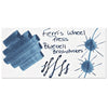 Ferris Wheel Press in Bluebell Brushstrokes Bottled Ink - 10 mL Bottled Ink