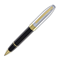 Sheaffer Legacy Rollerball Pen in Black Lacquer with Chrome Cap 14kt Gold PVD