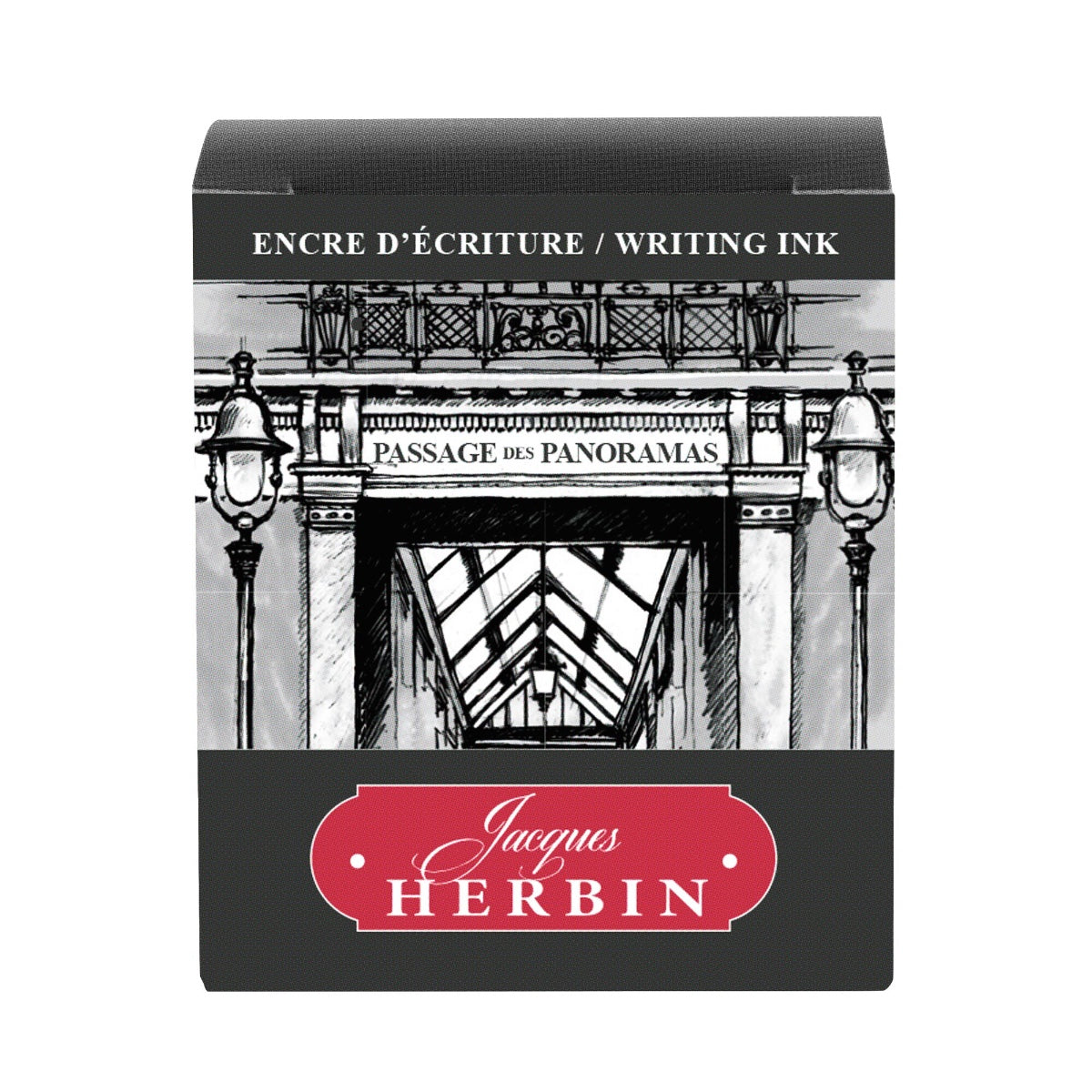 J. Herbin Paris Ink Collection in Passage des Panoramas (Off-Black) - 30ml