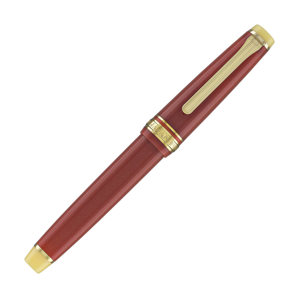 Sailor Pro Gear Slim “Wagashi” Japanese Sweets Fountain Pen in Nerikiri Ink Set - 14K Gold Fountain Pen