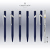 Caran d’Ache 849 Metal Collection Ballpoint Pen in Sapphire Blue Ballpoint Pens