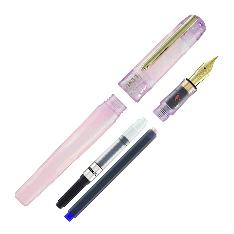 Benu Talisman Fountain Pen in Pink Opal