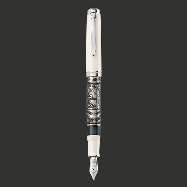 Pelikan Toledo M910 Fountain Pen in White - Special Edition Fountain Pen