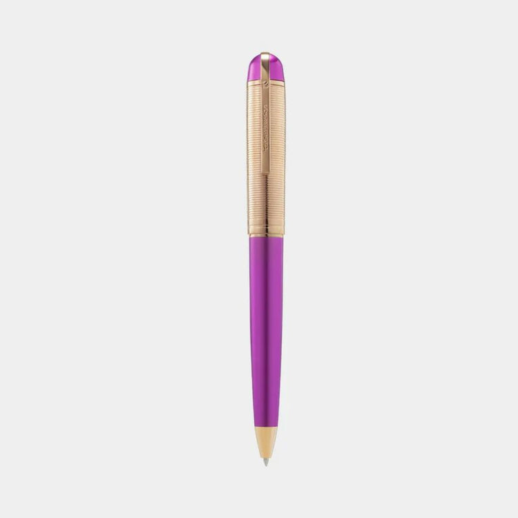 Wahl Eversharp Skyline Ballpoint Pen in Royal Purple with Rose Gold Trim