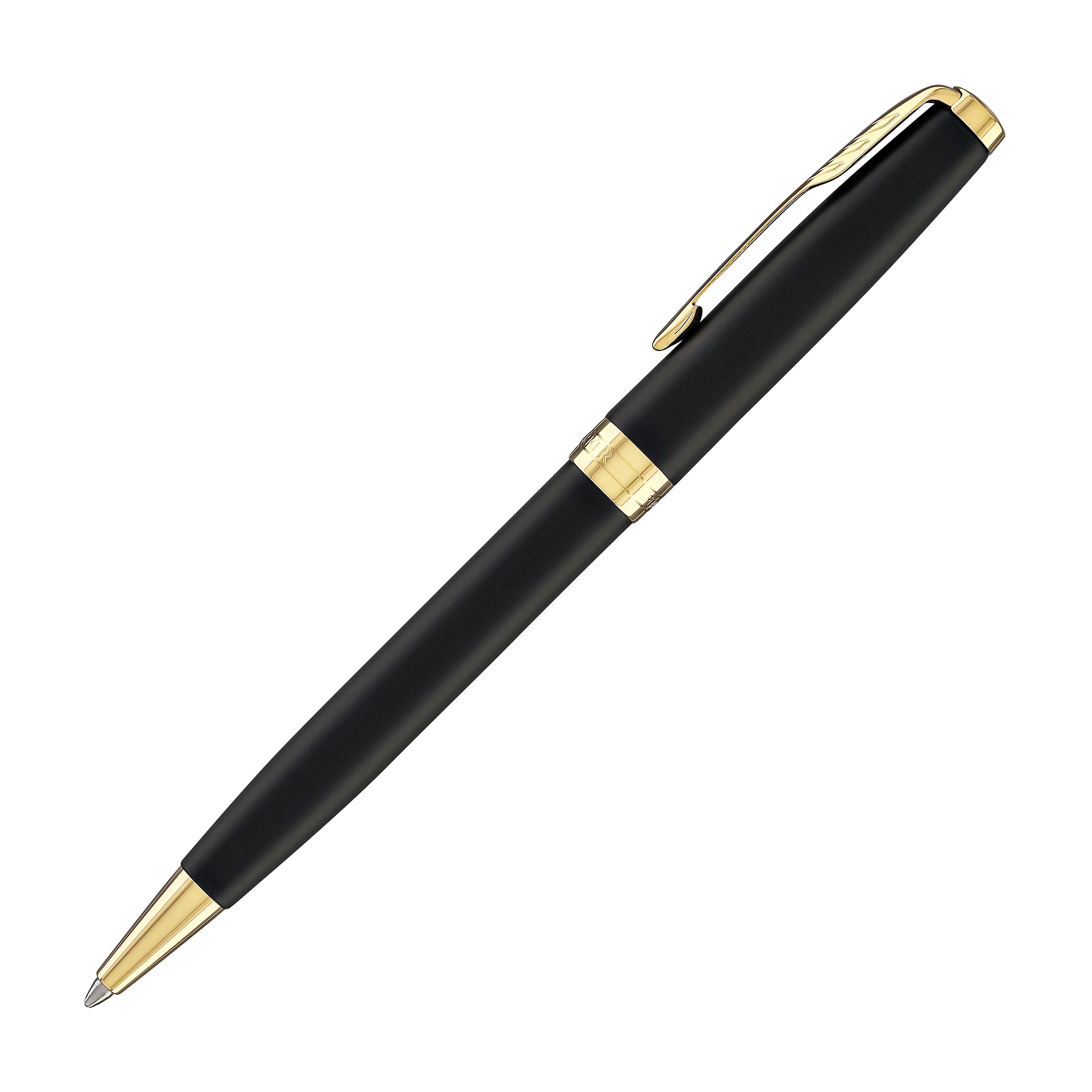 Parker Sonnet Retractable Ballpoint Pen in Matte Lacquered Black