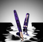 OMAS Studio Fountain Pen in Ametista Profondo with Rose Gold Trim