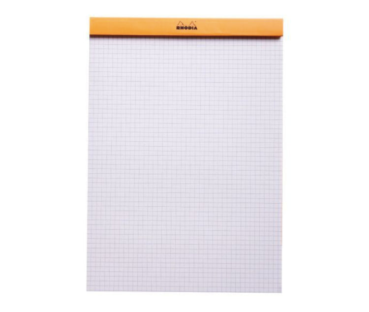 Rhodia No.18 Staplebound Graph Notepad in Assorted - 8.25 x 11.75